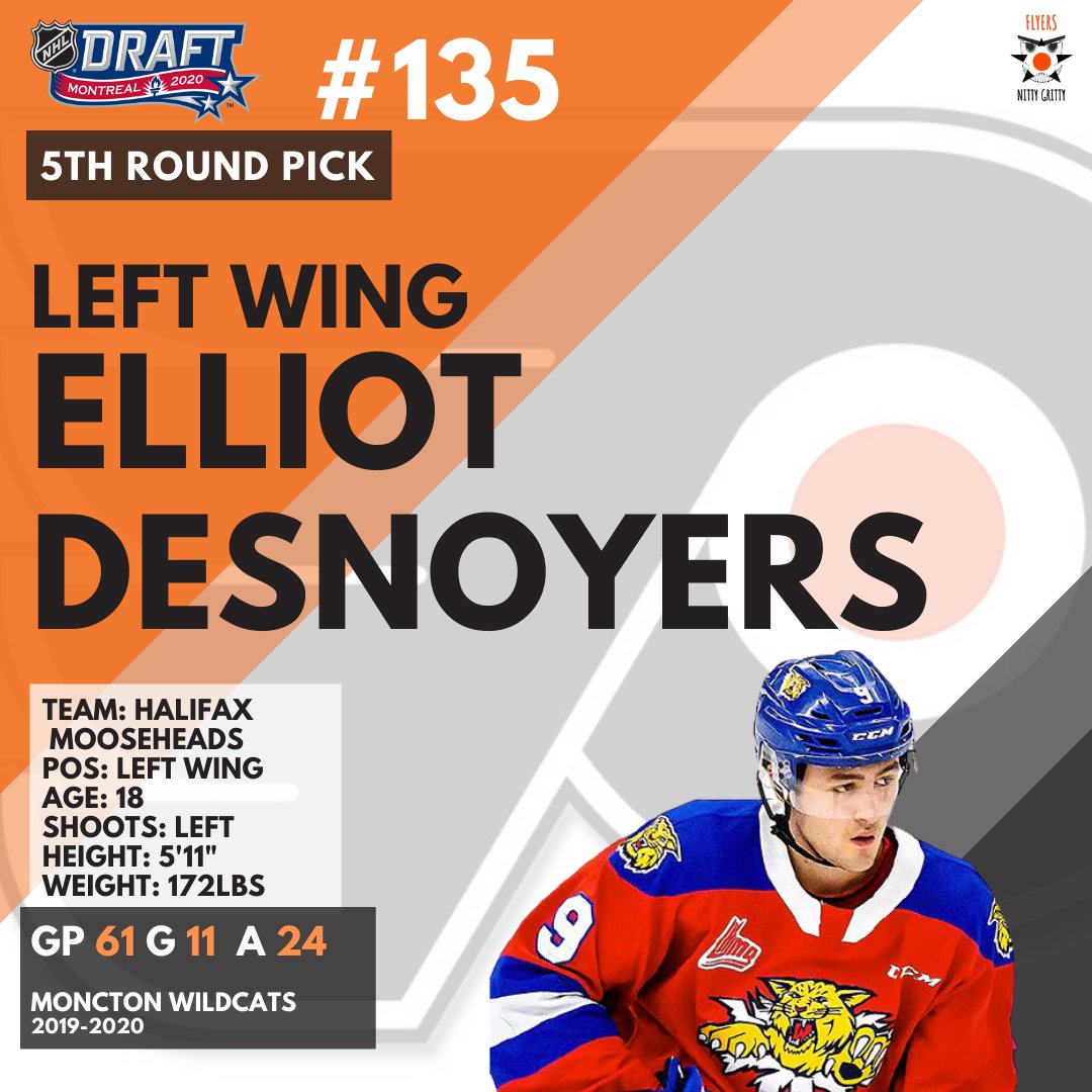 Flyers Prospect CheckIn Red Hot Elliot Desnoyers Takes Center Stage