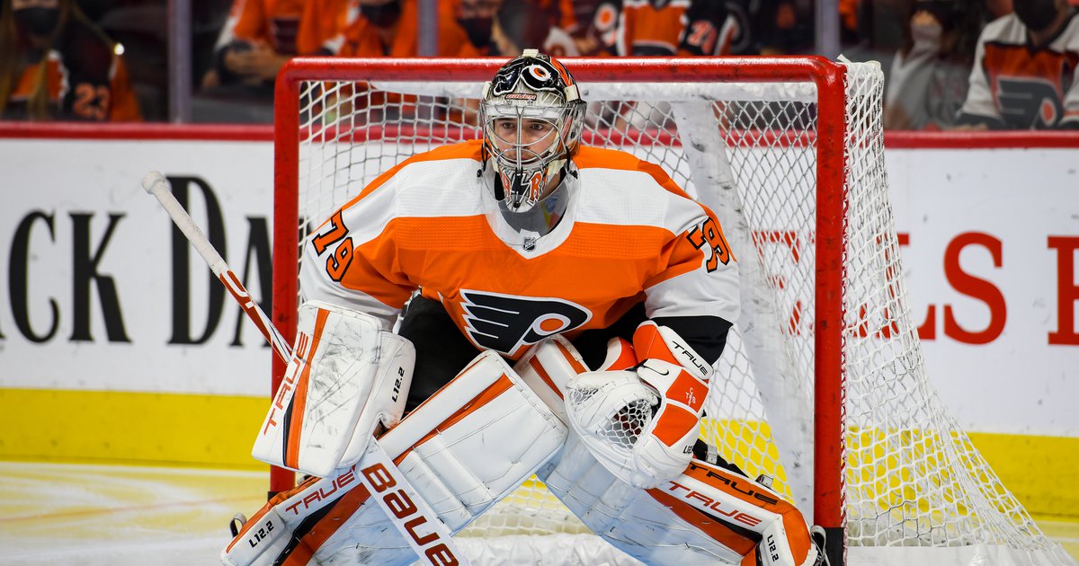 Carter Hart says home opener one of Flyers' best games in his tenure – NBC  Sports Philadelphia