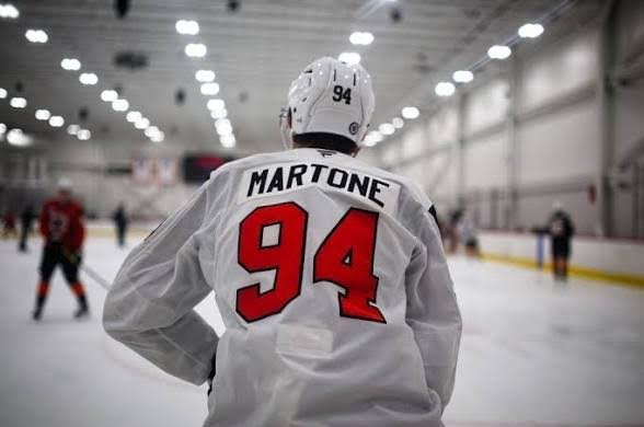Porter Martone will throw out the first pitch before the Phillies game today