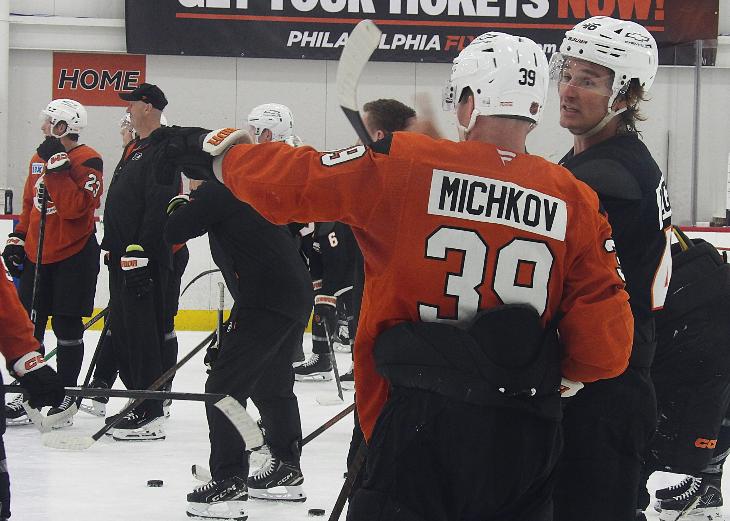 Matvei Michkov, Cole Knuble, Jett Luchanko, and Joseph Woll all shine against the Boston Bruins
