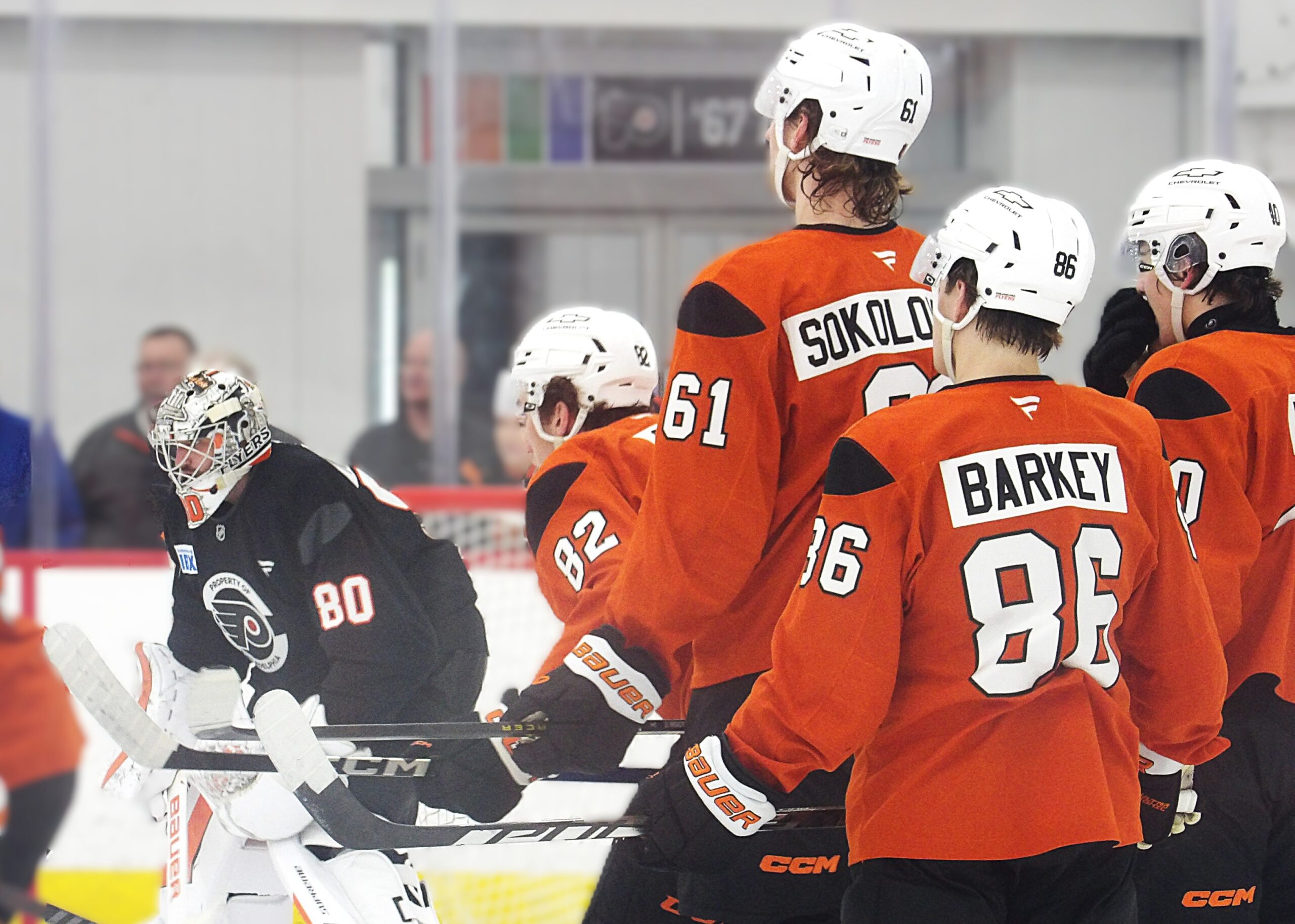 Tonight’s Lineup for the Flyers first Pre-Season tilt of the 2026-27 season